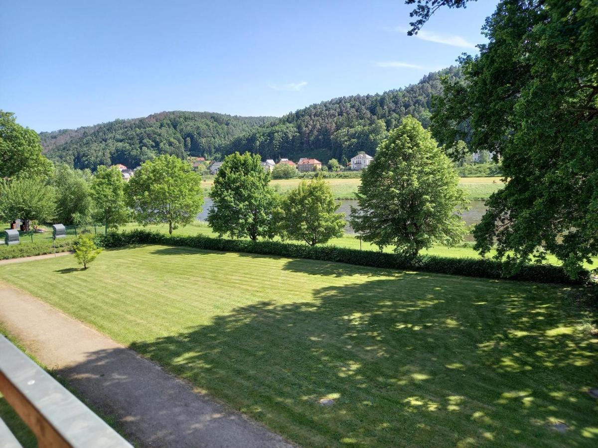 Parkhotel Bad Schandau Mit Spa Luaran gambar