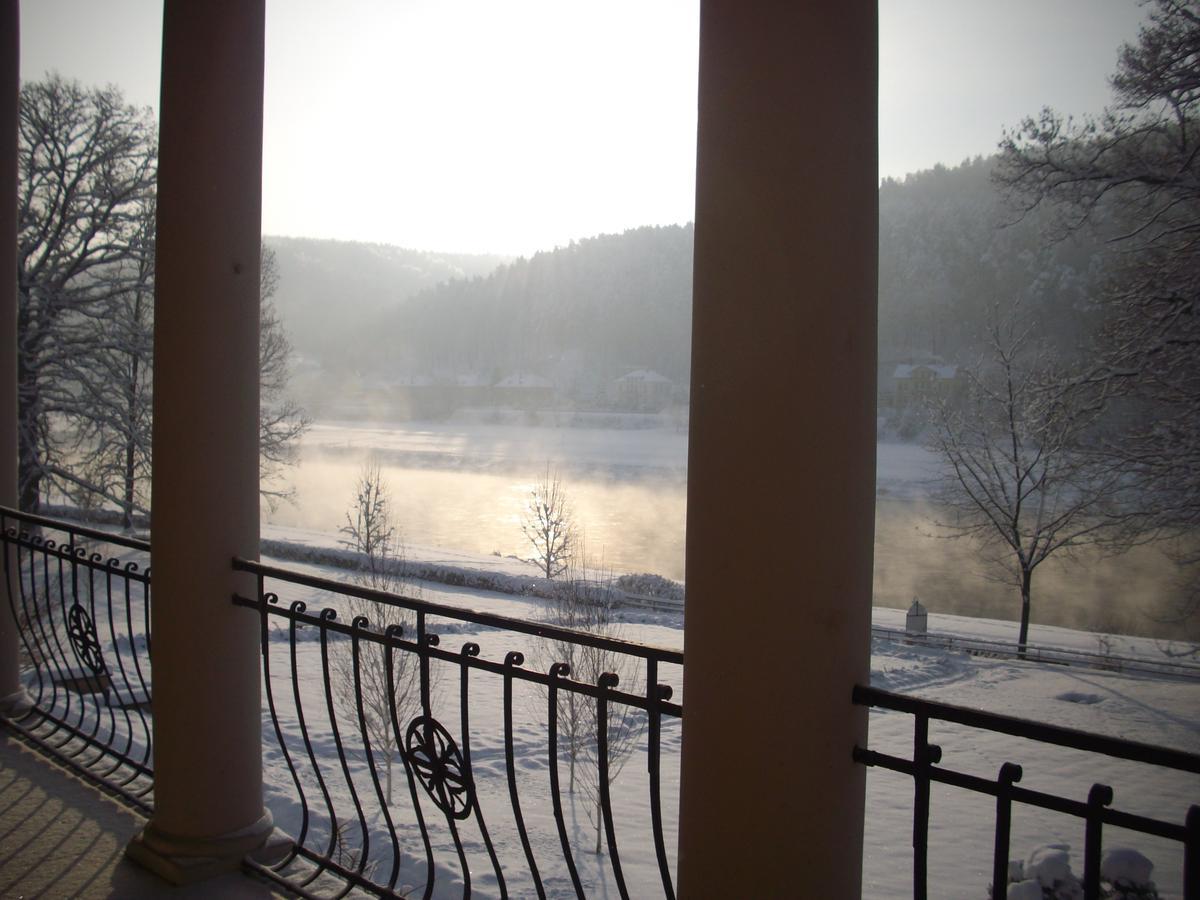 Parkhotel Bad Schandau Mit Spa Luaran gambar