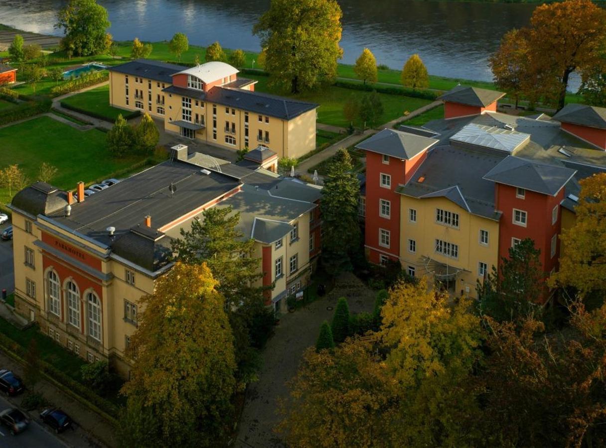 Parkhotel Bad Schandau Mit Spa Luaran gambar